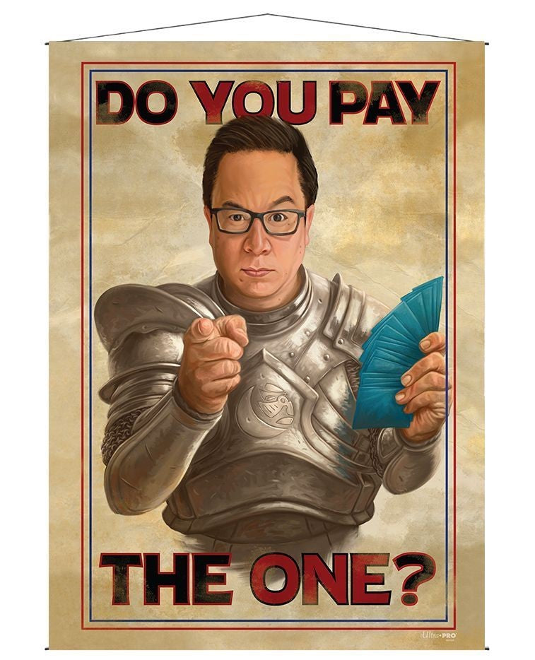 "Do You Pay The One?" Wall Scroll