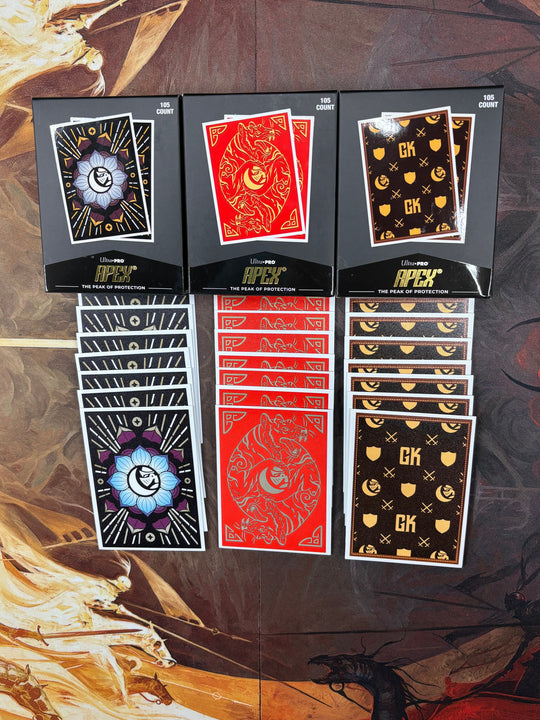command of nature card sleeves GK Apex Sleeve BUNDLE original card sleeves Quick Tip for Your Yu-Gi-Oh! The Dark Side Size:6 x 6 Inches